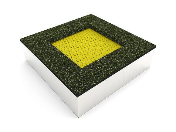 Trampoline TR-C140-YZ - yellow