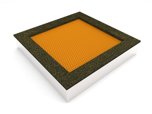 Trampoline TR-C240-OZ - orange