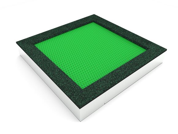 Trampoline TR-C240-BZ - green