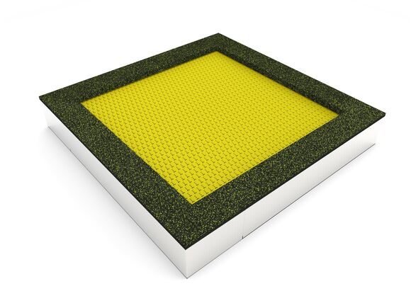 Trampoline TR-C260-YZ - yellow