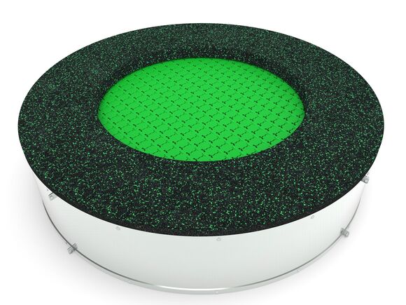 Trampoline TR-K170-GZ - green