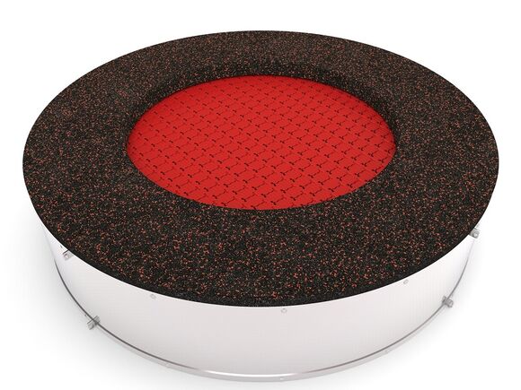 Trampoline TR-K170RZ - red