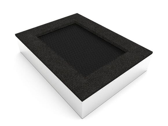 Trampoline TR-O210-DZ - blak