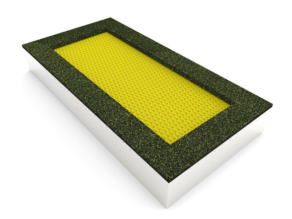 Trampoline TR-O320-YZ - yellow