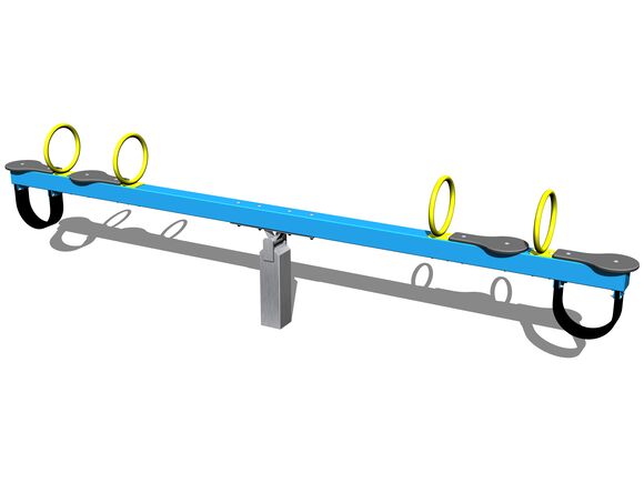 Four seat seesaw VH401KB - blue