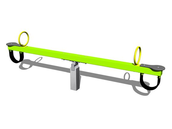 Double seat seesaw VH201KE - lime