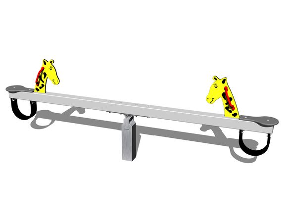 Double seat seesaw VH205KS - silver