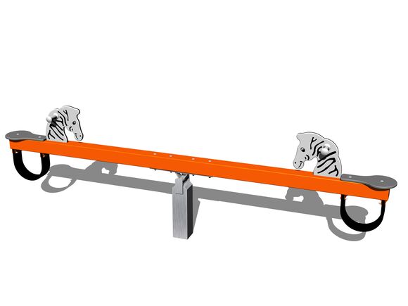 Double seat seesaw VH210KO - orange
