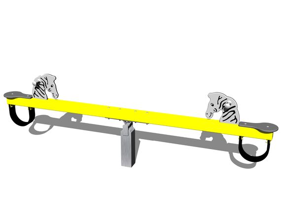 Double seat seesaw VH210KY - yellow