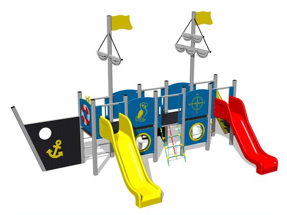 Game set ship UNK5005KS - silver