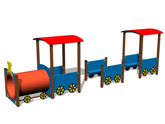 Train - brown
