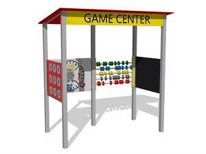 Educational playhouse - metal