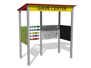 Educational playhouse - silver