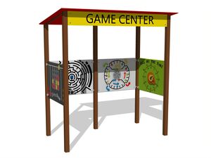 Educational playhouse - metal