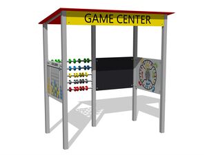 Educational playhouse - silver
