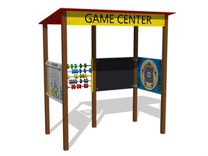 Educational playhouse - metal