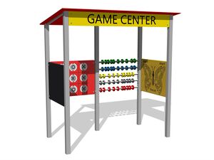 Educational playhouse - silver
