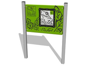 Educational panel - silver