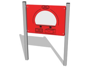 Educational panel - silver