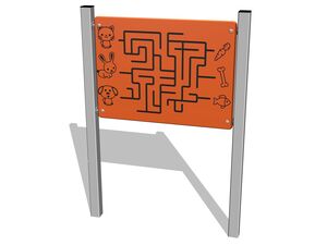 Educational panel - silver
