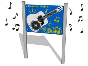 Educational panel - silver