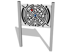 Educational panel - silver