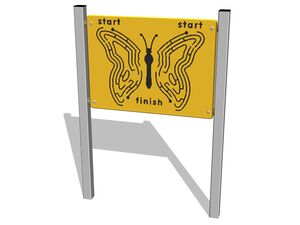 Educational panel - silver