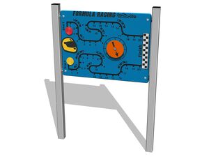Educational panel - silver