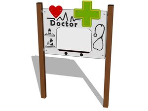 Educational panel EDP6111K - metal