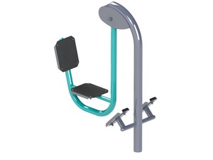 Fitness element FP-007ST Leg workout machine - turquoise
