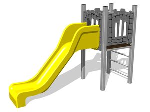 Game set castle UNH1005KS - silver