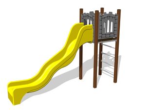 Game set castle UNH1005KW - brown