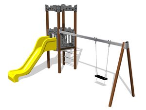 Game set castle UNH1019K - metal