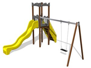 Game set castle UNH1025K - metal