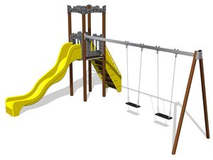 Game set castle UNH1029K - metal