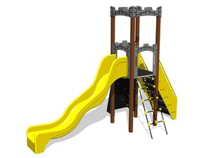 Game set castle UNH1024K - metal