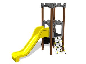 Game set castle UNH1026KW - brown
