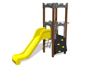 Game set castle 4UK1038KW - brown