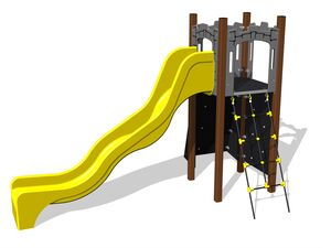 Game set castle UNH1051KW - brown