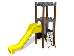 Game set castle UNH1054K - metal