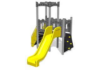 Game set castle UNH2006KS - silver