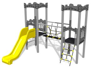 Game set castle UNH2009K - metal