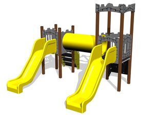 Game set castle UNH2024K - metal
