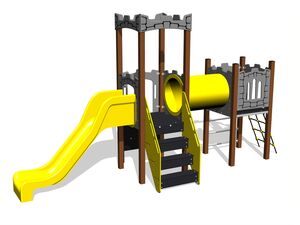 Game set castle UNH2027KW - brown