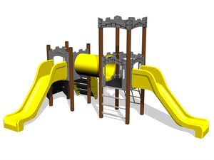 Game set castle UNH2029KW - brown