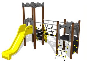 Game set castle UNH2033K - metal