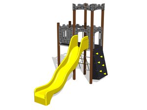 Game set castle UNH2061KW - brown