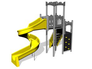 Game set castle UNH2067KS - silver