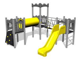 Game set castle UNH3005K - metal