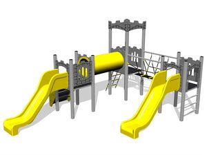 Game set castle UNH3007K - metal